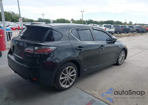 2013 Lexus Ct 200H z USA, uszkodzony, nr VIN JTHKD5BH0D2128096
